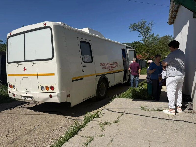 Жители села Гончарное проверили свое здоровье