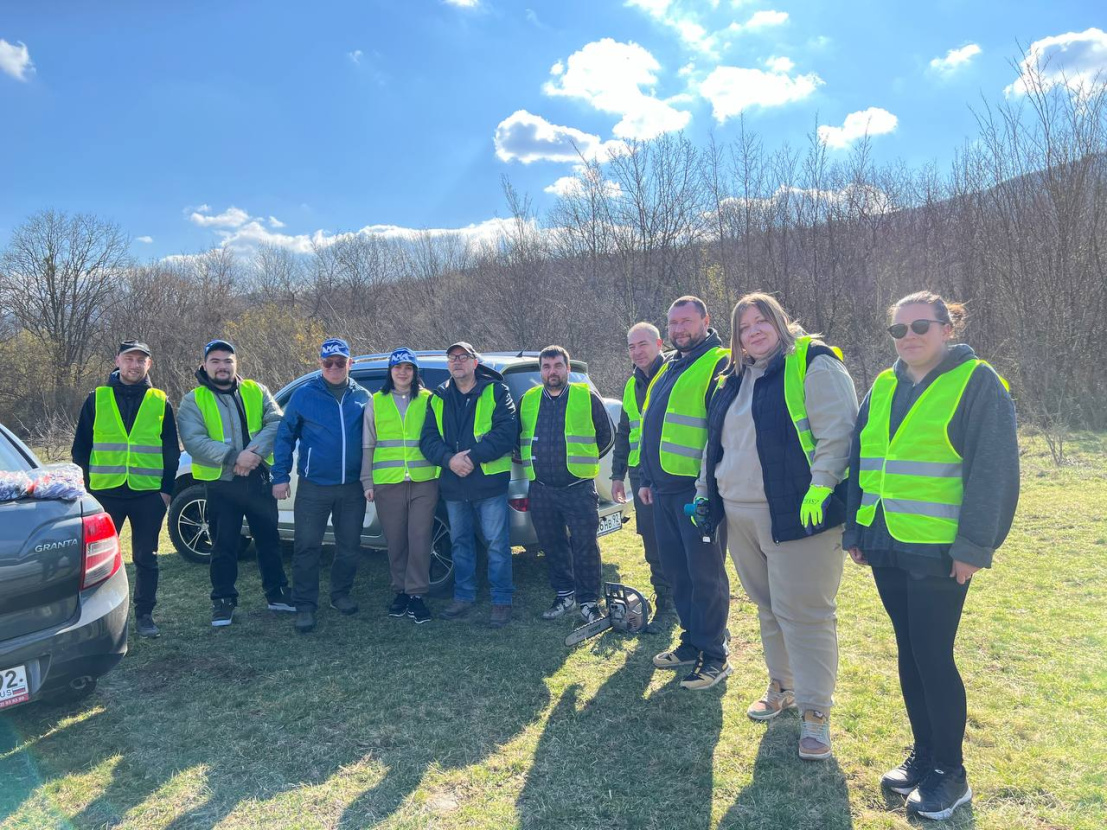Общегородской месяц чистоты в Орлиновском округе 