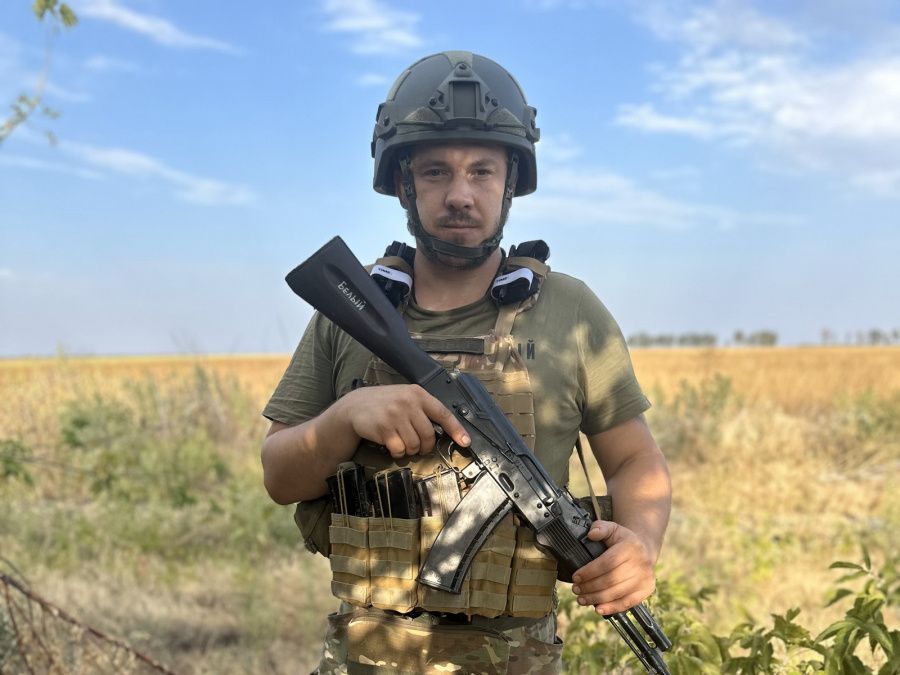 Командир с позывным «Белый»