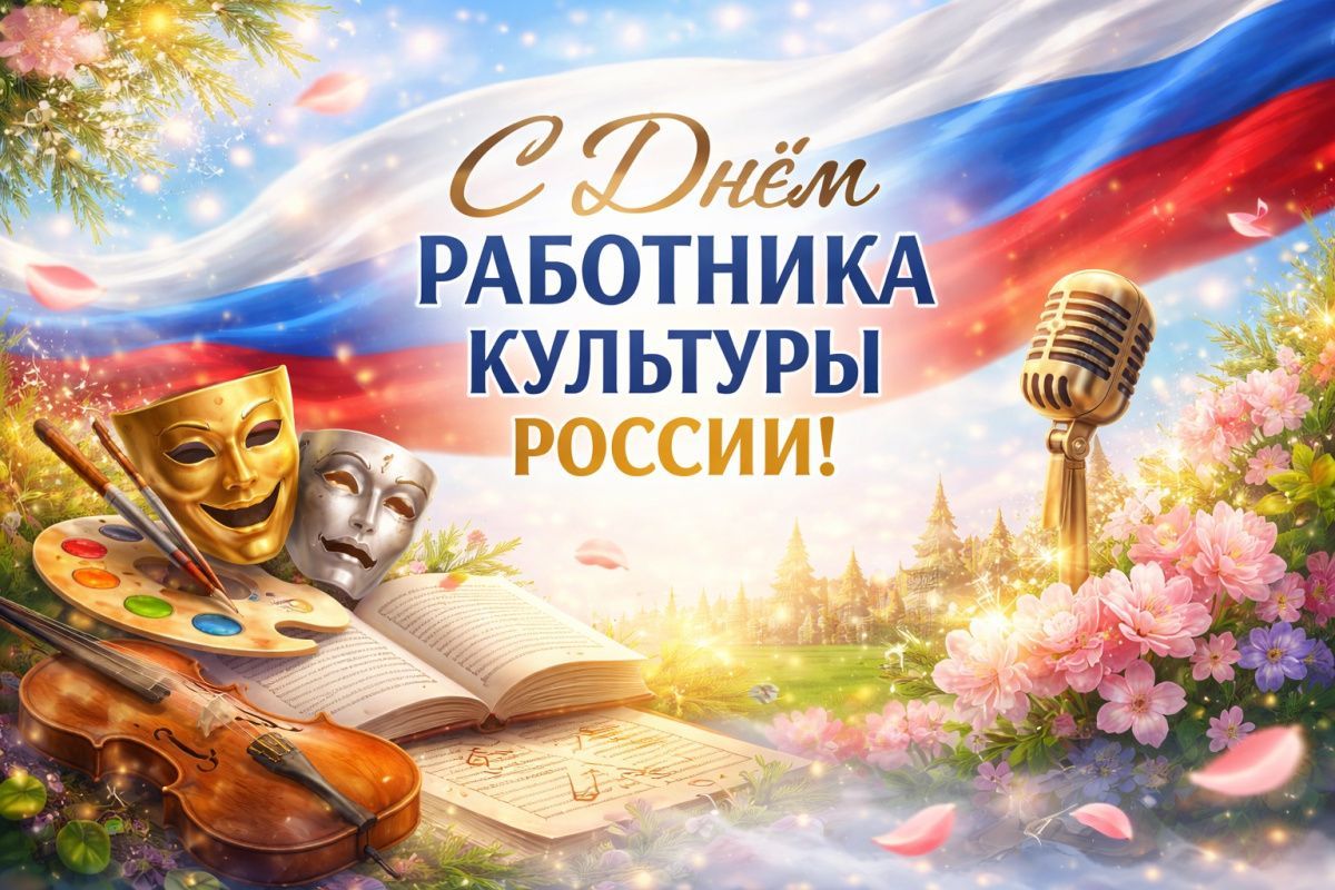 С Днём работника культуры Росии!