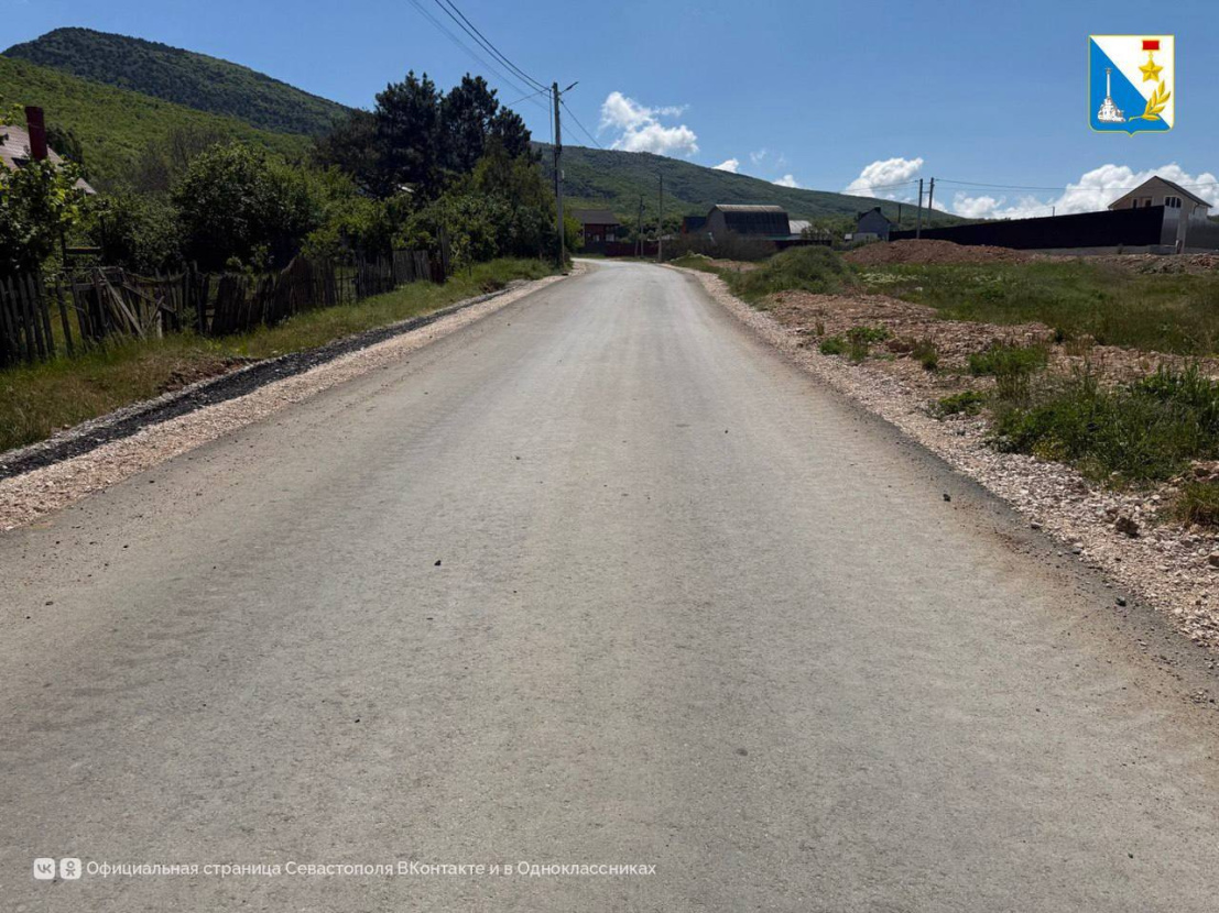 В селе Родниковое отремонтировали дорогу на ул. Васильковая