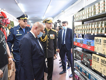 Поезд «Мы – армия страны, мы – армия Народа» прибыл в Севастополь