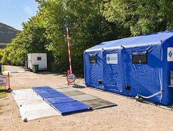 В Севастополе проходят межрегиональные учения по ликвидации условного очага особо опасной инфекционной болезни животных