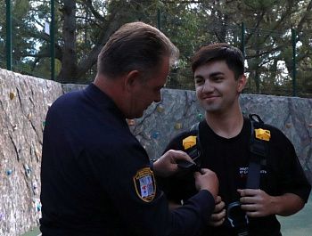 Спасатели Севастополя провели интерактивное занятие для участников форума «Молодежь 92»