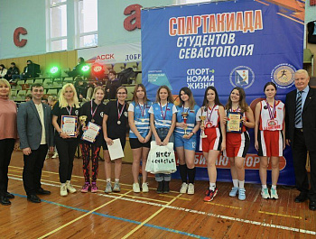 В Севастополе подвели итоги Спартакиады студентов