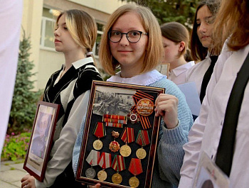 Акция «Бессмертный полк» состоялась в каждой севастопольской школе