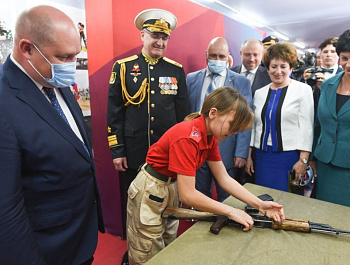Поезд «Мы – армия страны, мы – армия Народа» прибыл в Севастополь