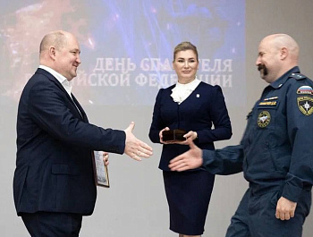 Губернатор Михаил Развожаев поздравил сотрудников севастопольского чрезвычайного ведомства с Днем спасателя Российской Федерации