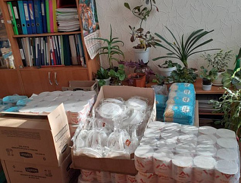 Сбор гуманитарной  помощи продолжается
