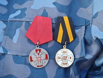 Миномётчик из Севастополя награждён медалью ордена «За заслуги перед Отечеством» II степени
