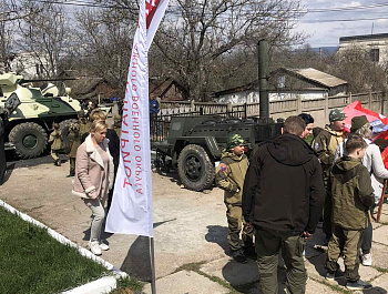 В Орлином отметили годовщину освобождения Байдарской и Варнаутской долин
