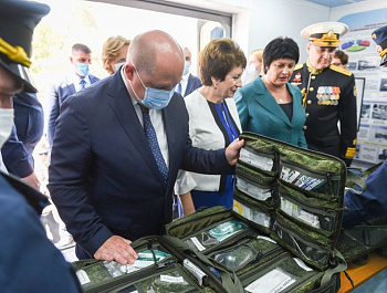 Поезд «Мы – армия страны, мы – армия Народа» прибыл в Севастополь