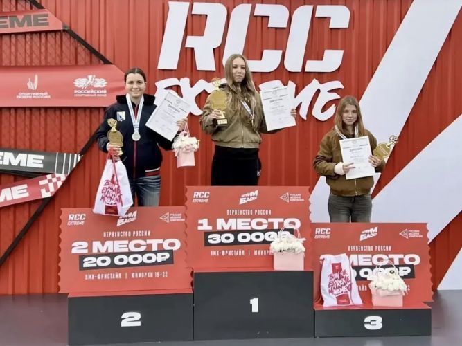Спортсменка из Севастополя завоевала серебро первенства России по BMX