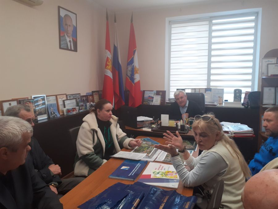 Встреча с директором Городского центра социальных и спортивных программ города Севастополя