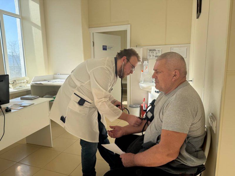 Более 30 жителей Передового прошли диспансеризацию в рамках акции «День здоровья»