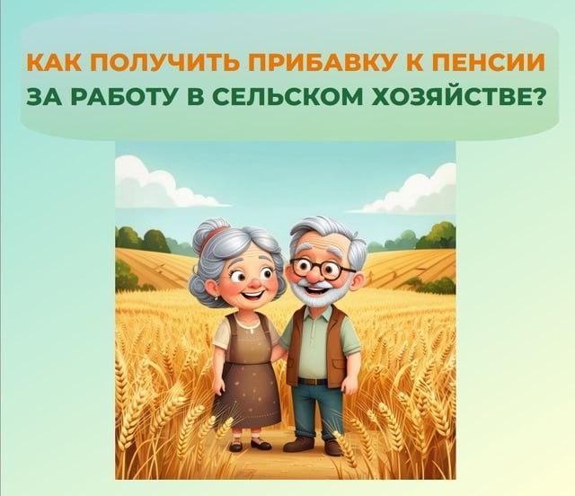 Как получить прибавку к пенсии за работу в сельском хозяйстве?
