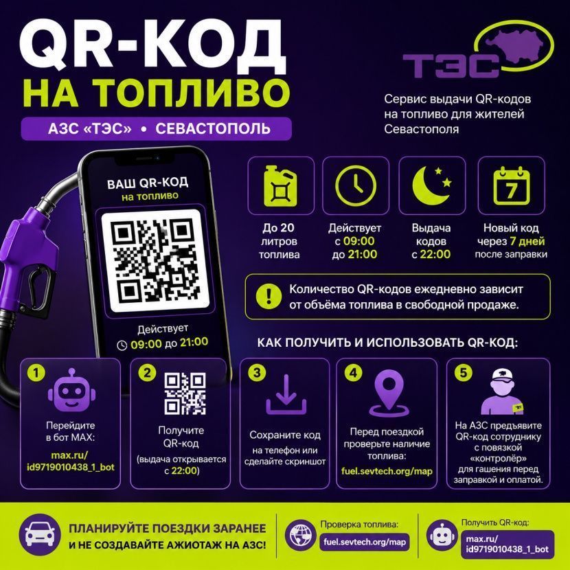 QR-коды на топливо: как получить и использовать