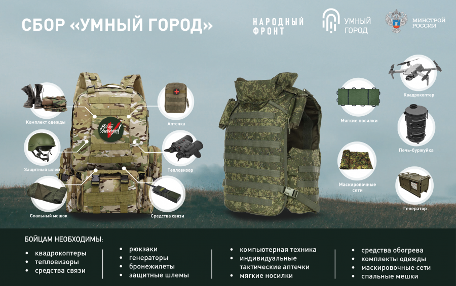 В поддержку героев: Сбор «Умный город» для помощи военнослужащим ДНР и ЛНР