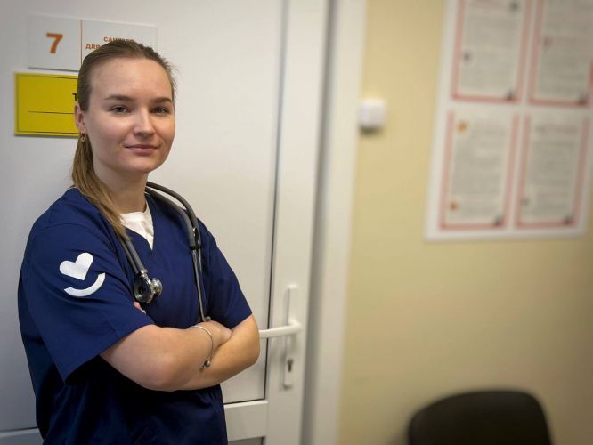 В селе Широкое работает молодой фельдшер