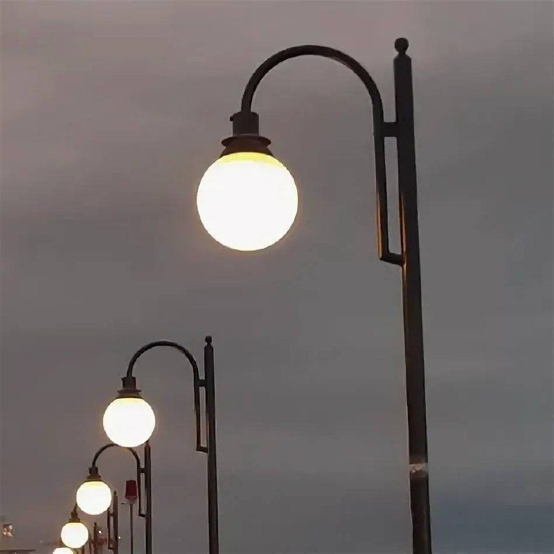 Уличное освещение будет включаться с 19:00 до 21:00