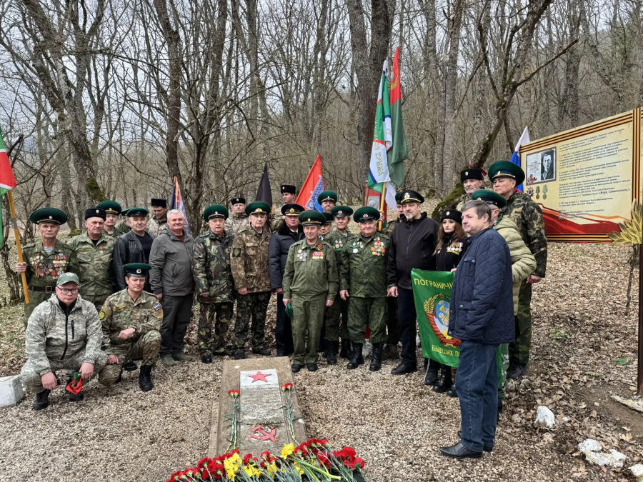 Сегодня состоялось памятное мероприятие, посвящённое герою-пограничнику Александру Степановичу Терлецкому