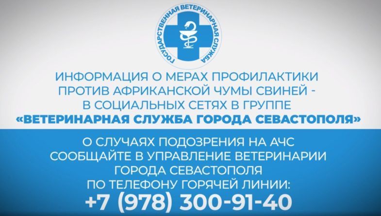 Управление ветеринарии напоминает о мерах профилактики африканской чумы свиней
