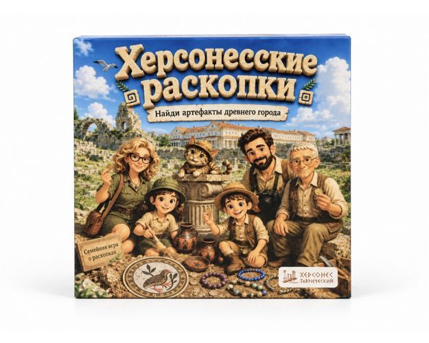 Игра «Херсонесские раскопки» вышла в финал всероссийского конкурса «Родная игрушка»