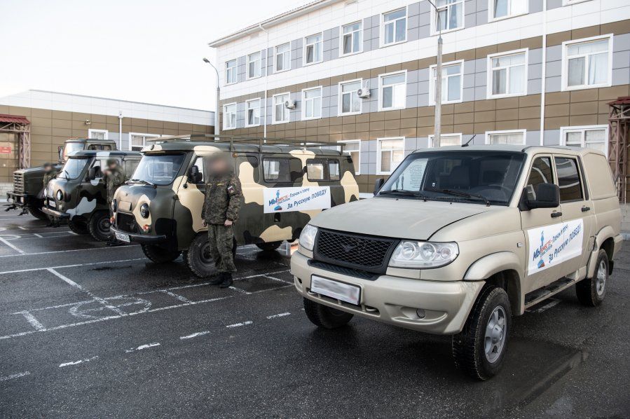 Автопарк Черноморского флота пополнился новыми автомобилями повышенной проходимости