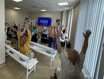 30 севастопольцев посетили занятие школы здоровья «Здоровый век» в поликлинике № 7