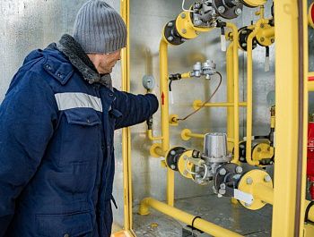 В селе Широком появился газ