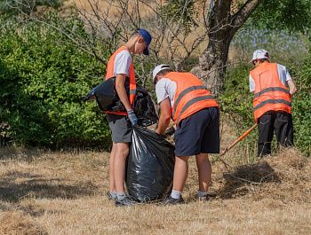 В парках Севастополя завершил работу первый поток губернаторских школьных отрядов