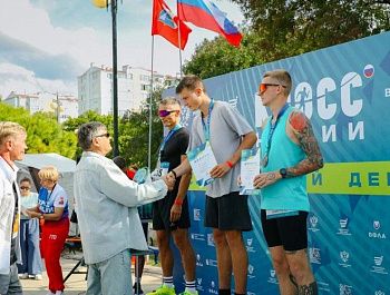 Севастопольцы приняли участие в «Кроссе нации»