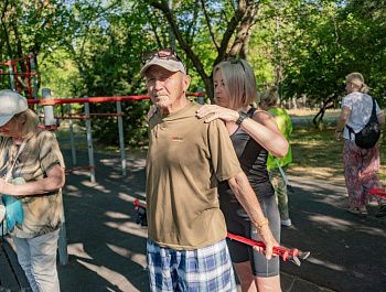В Севастополе проходит акция «Бодрый шаг»