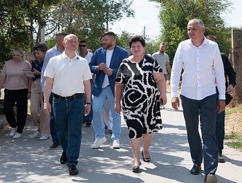 Михаил Развожаев провёл рабочие поездки в Терновский и Орлиновский муниципальные округа