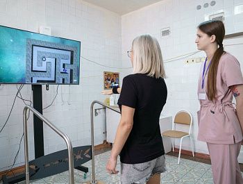 В городской больнице № 9 установили 18 новых аппаратов для медицинской реабилитации