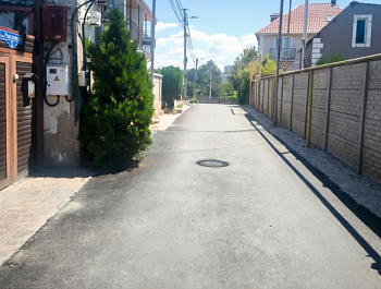 На Северной стороне города комплексно отремонтировали дороги в одном из микрорайонов