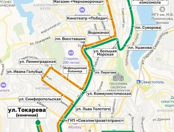 На улице Адмирала Октябрьского завершается монтаж контактной сети для троллейбусов