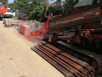 На улице Брянской обновляют водопровод