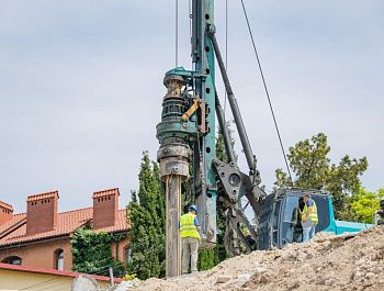 В Севастополе начали формировать вход в тоннель между улицами Пожарова и Генерала Петрова