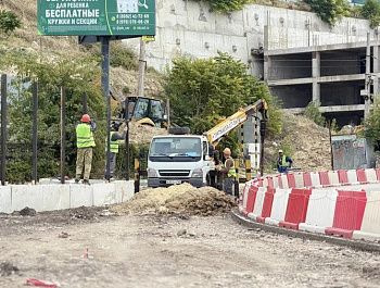 В Севастополе строят тоннель между Пожарова и Генерала Петрова: готовы 80 свай