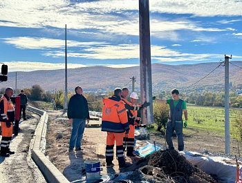 Севастопольский Автодор обустраивает новые остановки на повороте к селу Резервное