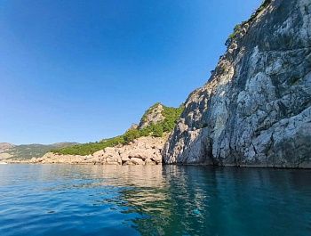 Лесничие и спасатели проверили побережье Севастополя с воды