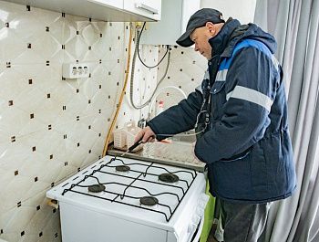 В селе Широком появился газ