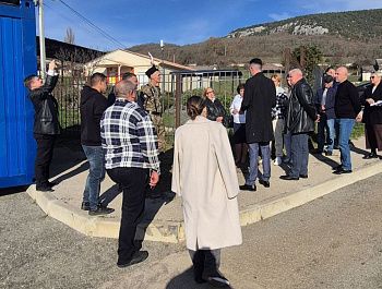 В Байдарской долине запущен мобильный штаб для подключения домовладений к газовой сети