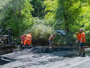 Большую внутриквартальную дорогу в Ленинском районе сдадут раньше срока