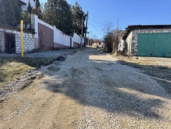 В селе Павловка отремонтировали дорогу на улице Спортивной