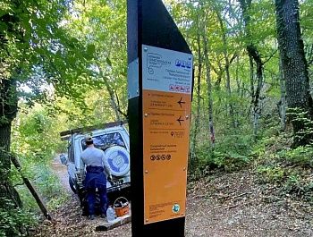На Большой Севастопольской тропе обновляют навигацию на четвертом маршруте