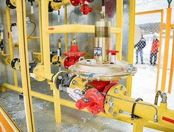 В селе Широком появился газ