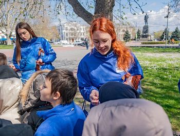 Стартовала Международная акция «Георгиевская ленточка»