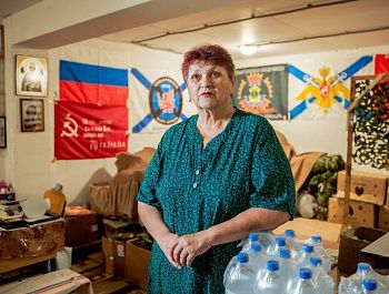 Волонтёрам «Масксети. Гагаринцы-54» доставили питьевую воду